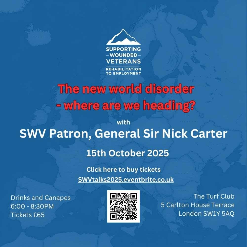 Gen Sir Nick Carter: The new world disorder - where are we heading?