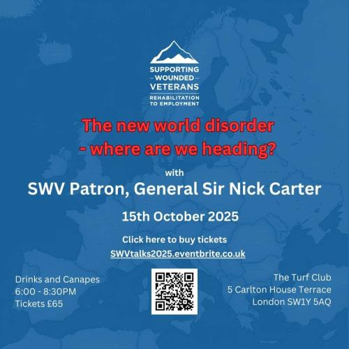 Gen Sir Nick Carter: The new world disorder - where are we heading?
